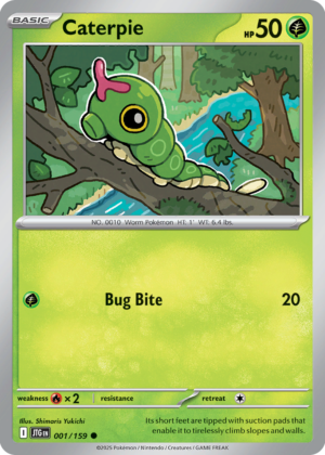 Caterpie - JTG #1 - Normal