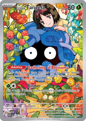 Erika's Tangela - ASC #218 - Holo