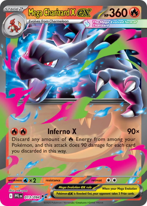 Mega Charizard X ex - PFL #13