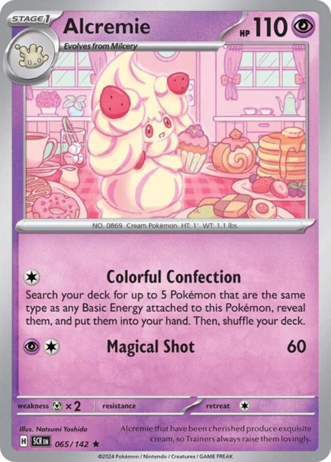 Alcremie - SCR #65 - Reverse Holo