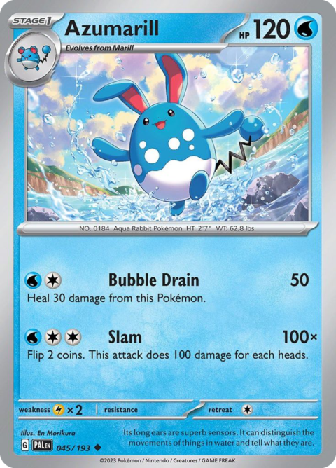 Azumarill - PAL #45 - Normal