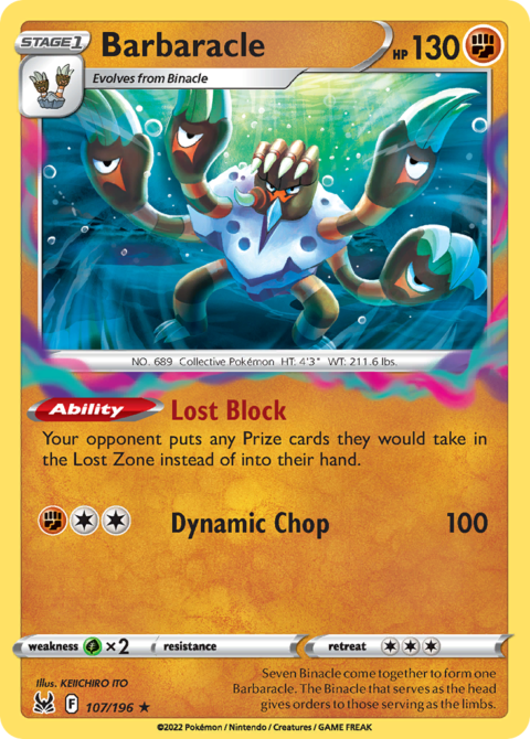 Barbaracle - LOR #107 - Holo