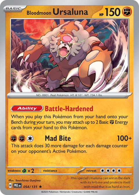 Bloodmoon Ursaluna - PRE #54 - Holo