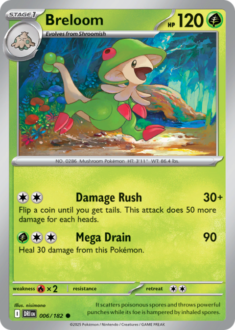 Breloom - DRI #6 - Normal