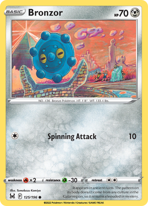 Bronzor - LOR #125 - Normal