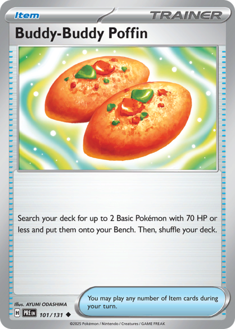 Buddy-Buddy Poffin - PRE #101 - Reverse Holo