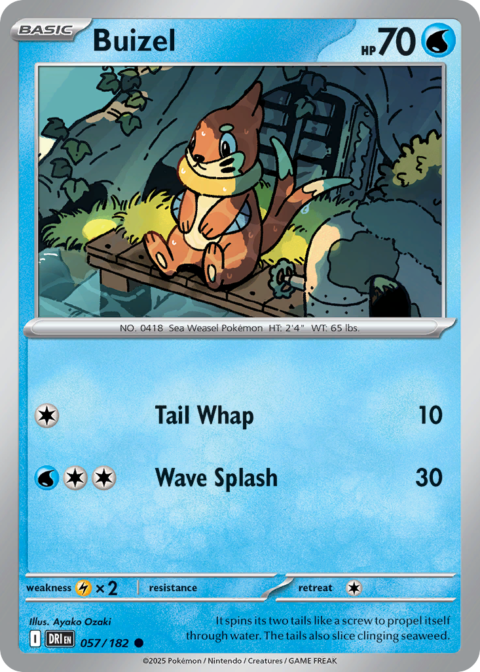 Buizel - DRI #57 - Normal