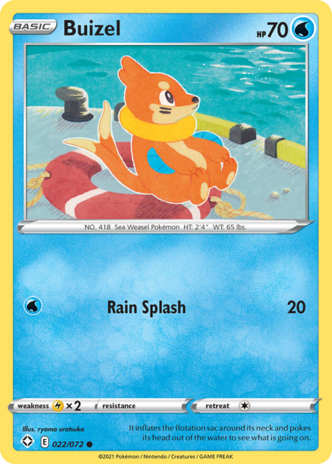 Buizel - SHF #22 - Normal