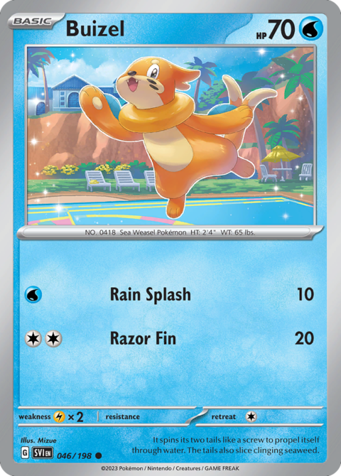 Buizel - SVI #46 - Holo