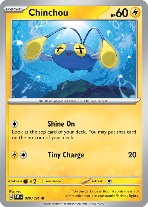Chinchou - PAF #20 - Normal