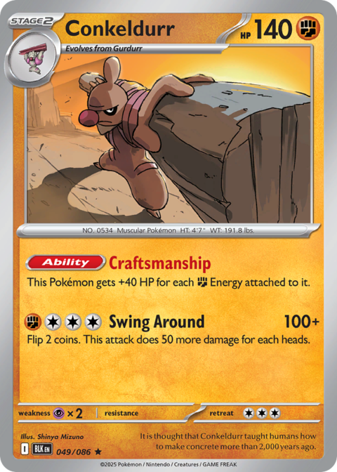 Conkeldurr - BLK #49 - Holo
