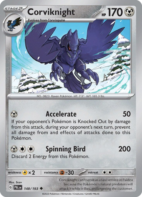 Corviknight - PAL #148 - Normal