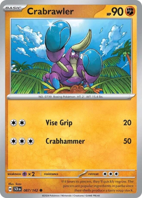 Crabrawler - SCR #87 - Reverse Holo