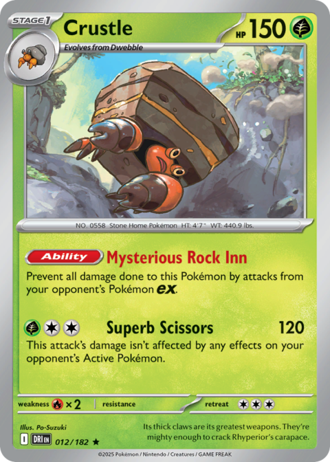 Crustle - DRI #12 - Holo