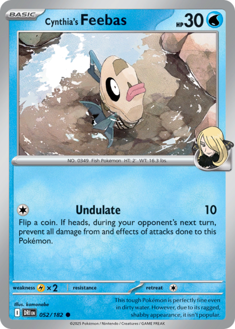 Cynthia's Feebas - DRI #52 - Normal