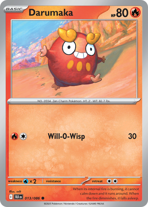 Darumaka - BLK #13 - Holo