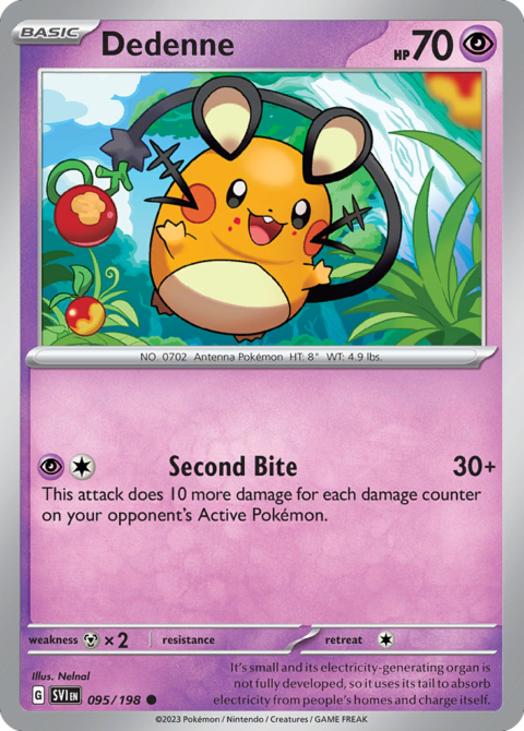 Dedenne - SVI #95 - Normal