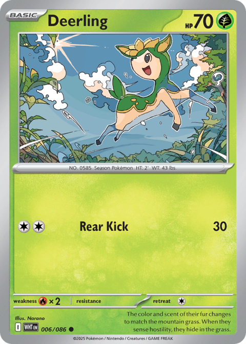 Deerling - WHT #6 - Normal