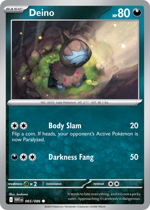 Deino - WHT #65 - Reverse Holo