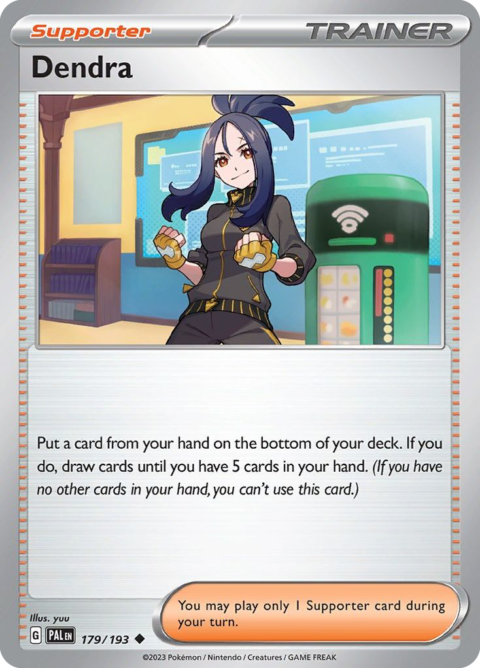 Dendra - PAL #179 - Reverse Holo