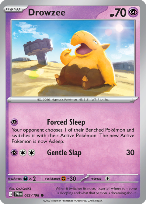Drowzee - SVI #82 - Normal