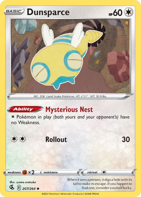 Dunsparce - FST #207 - Normal