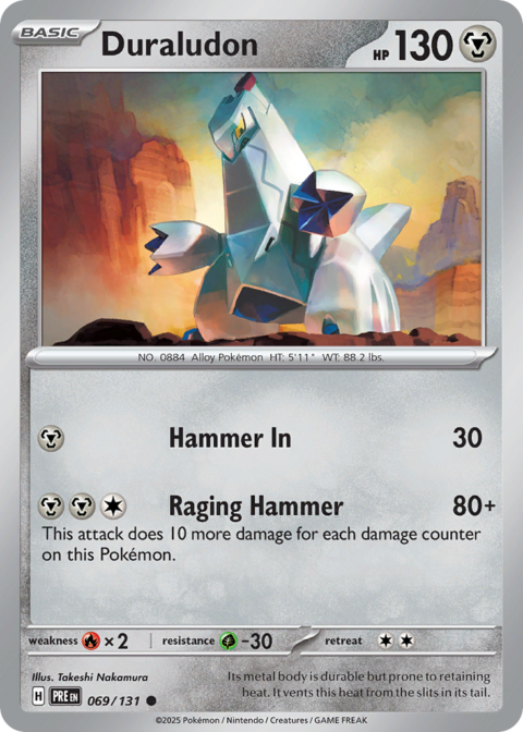 Duraludon - PRE #69 - Reverse Holo