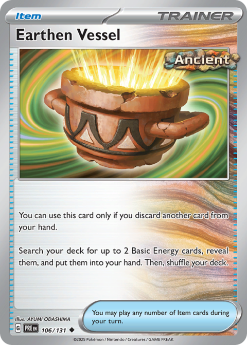 Earthen Vessel - PRE #106 - Reverse Holo