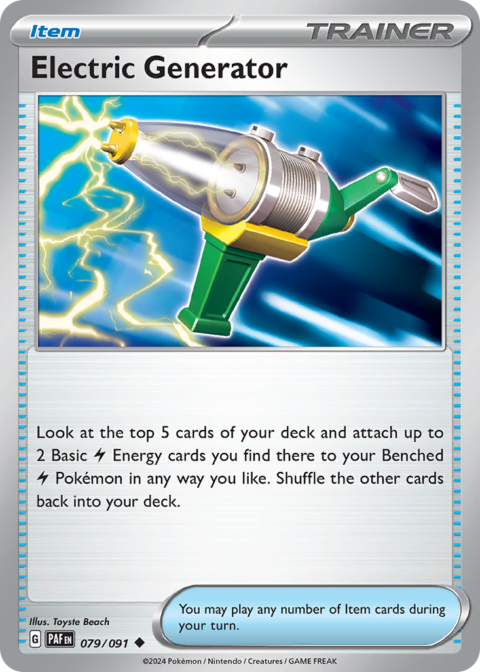 Electric Generator - PAF #79 - Normal
