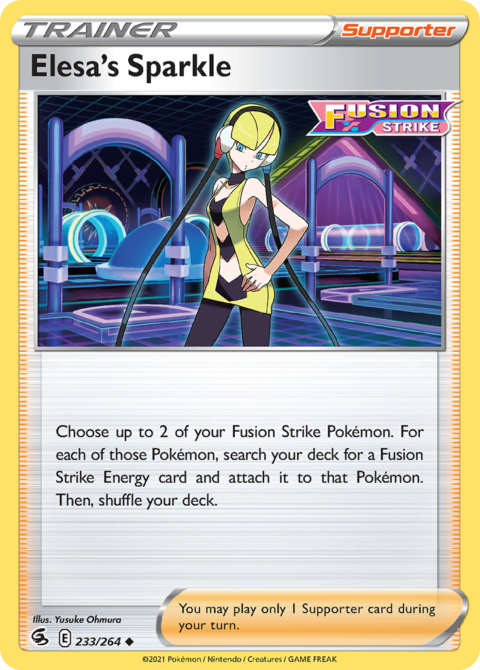 Elesa's Sparkle - FST #233 - Normal