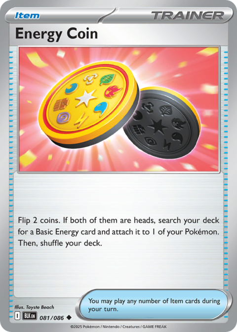 Energy Coin - BLK #81 - Normal