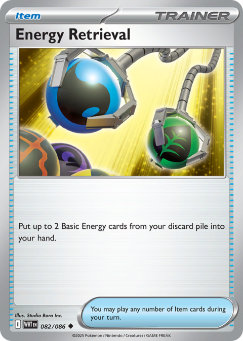 Energy Retrieval - WHT #82 - Reverse Holo