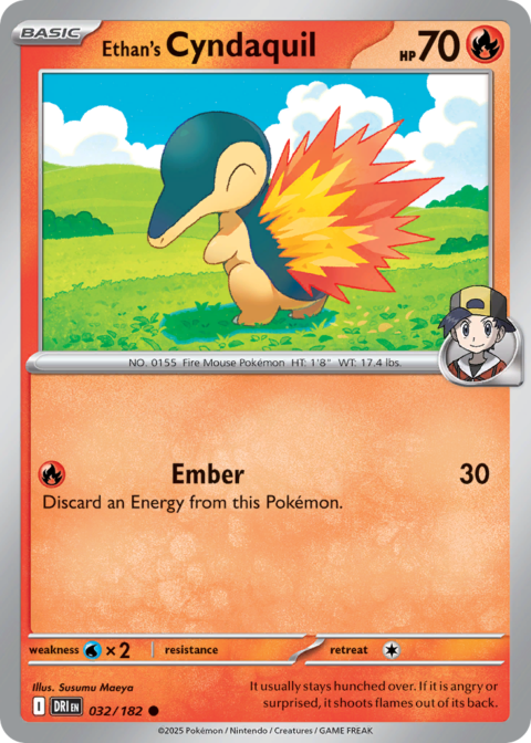 Ethan's Cyndaquil - DRI #32 - Normal