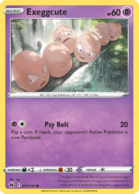 Exeggcute - CRZ #57 - Normal