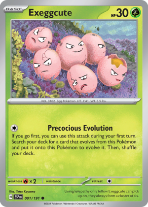 Exeggcute - SSP #1 - Normal