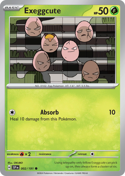 Exeggcute - SSP #2 - Normal