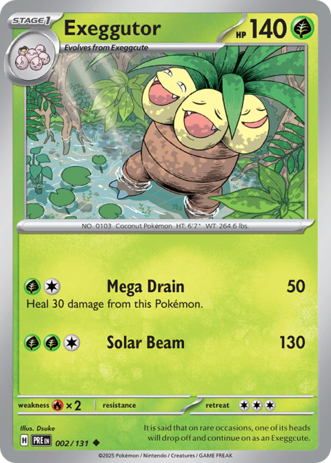 Exeggutor - PRE #2 - Normal
