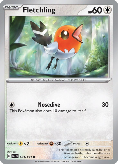 Fletchling - PAL #163 - Normal