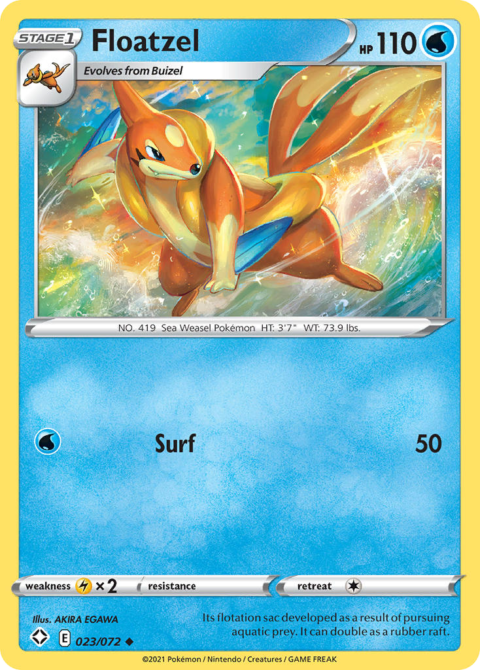 Floatzel - SHF #23 - Normal