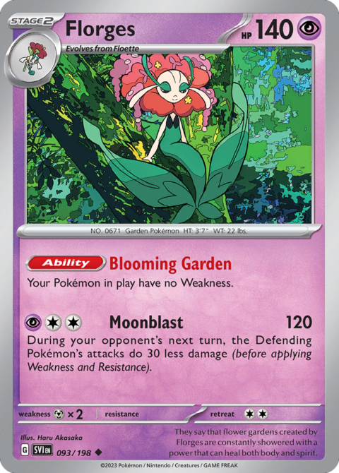 Florges - SVI #93 - Normal