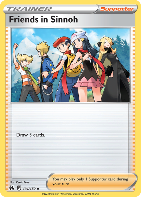 Friends in Sinnoh - CRZ #131 - Normal