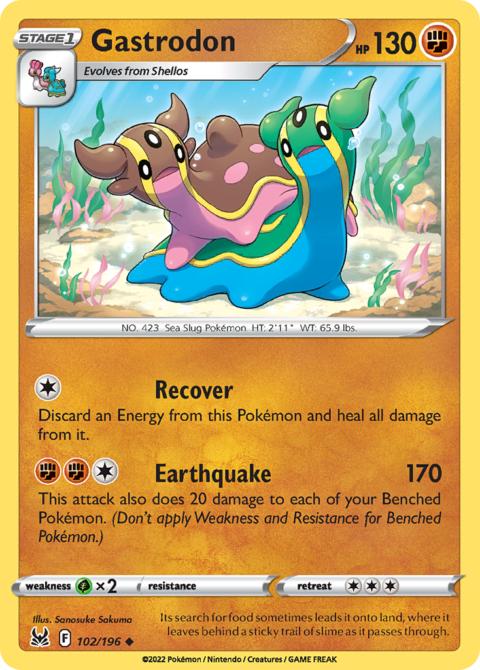Gastrodon - LOR #102 - Normal