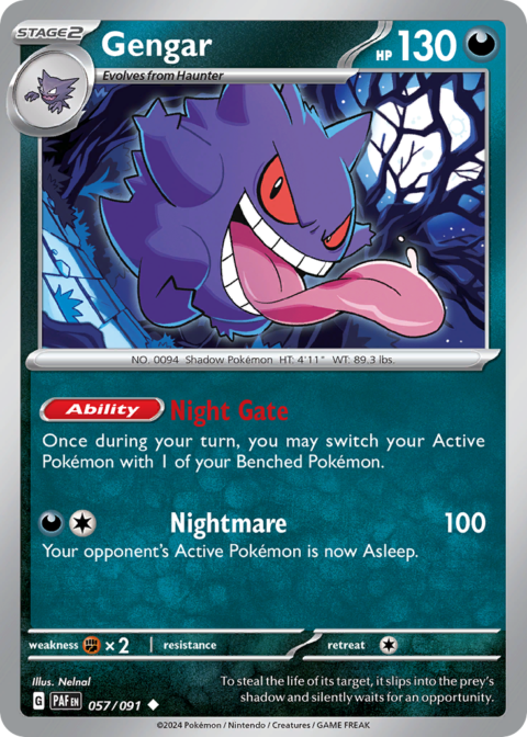 Gengar - PAF #57 - Normal