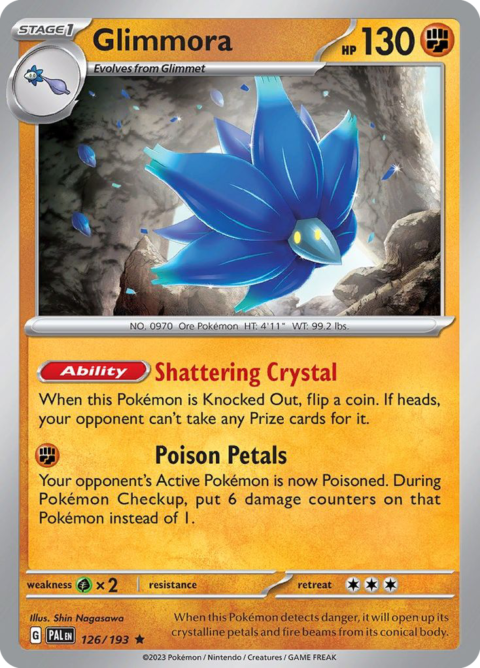 Glimmora - PAL #126 - Reverse Holo