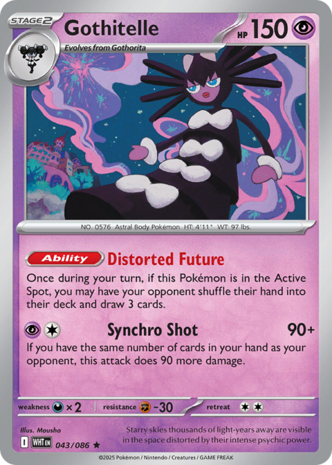 Gothitelle - WHT #43 - Holo
