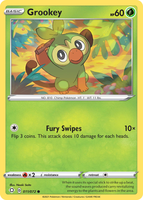 Grookey - SHF #11 - Normal