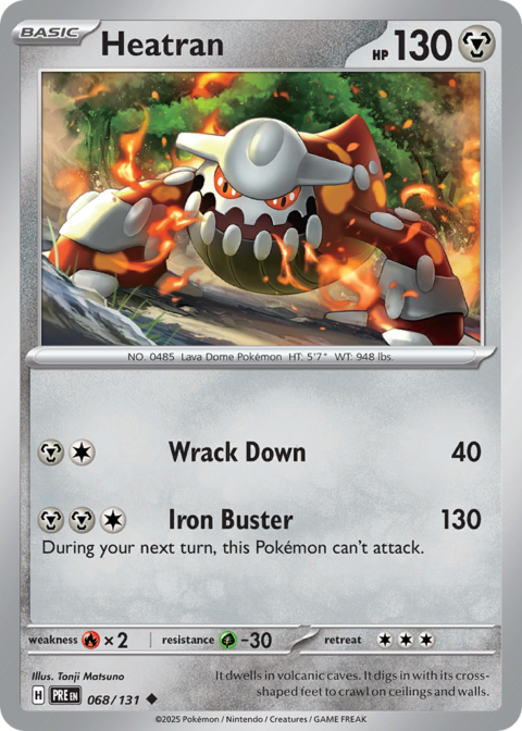 Heatran - PRE #68 - Normal