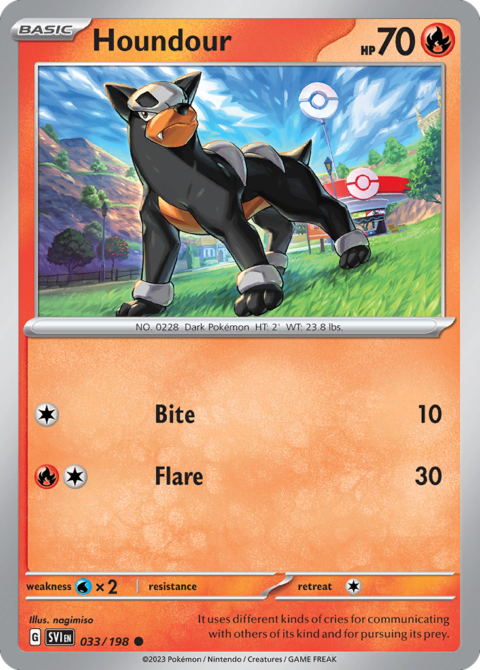 Houndour - SVI #33 - Normal