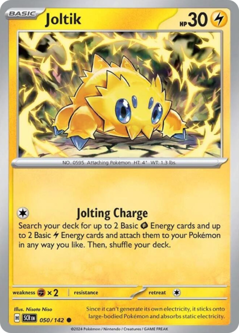 Joltik - SCR #50 - Reverse Holo