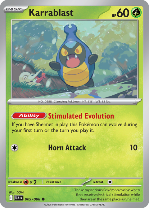 Karrablast - BLK #9 - Holo